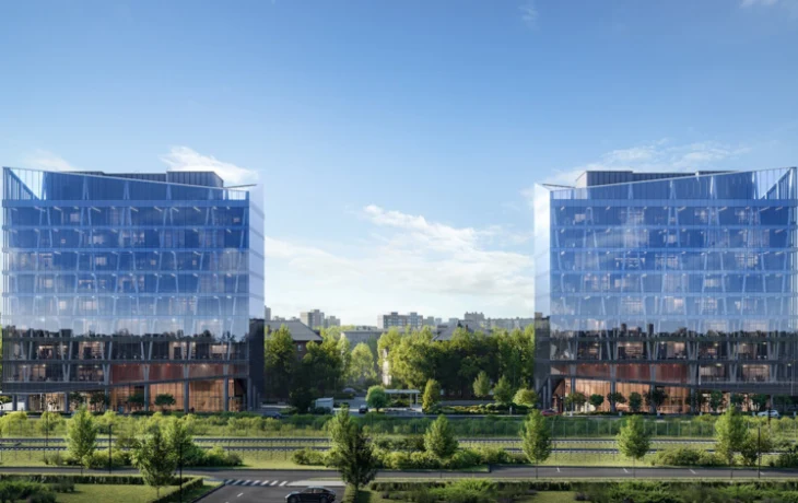 Завершено строительство делового комплекса на западе столицы