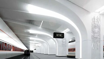 Станция метро «Бульвар Генерала Карбышева» готова более чем на 50%