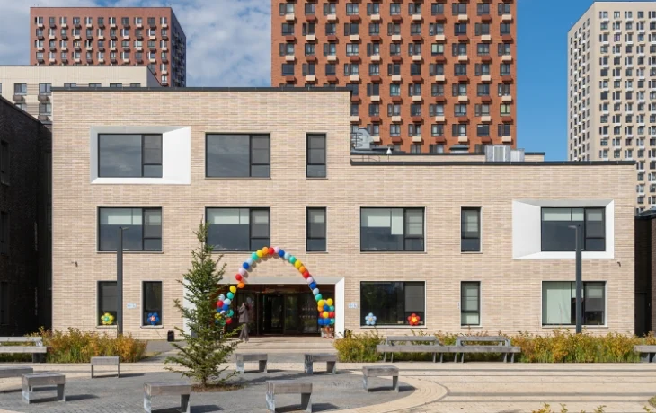 Детский сад с бассейном построили в районе Крюково Детский сад с бассейном построили в районе Крюково