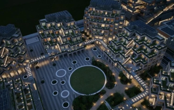 Рендер проекта Woven City / © Toyota