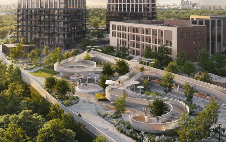 В Раменках появится общественное пространство с садом камней и зеркальным лабиринтом