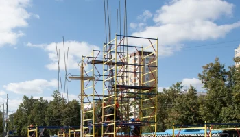 Началось возведение надземной части храма в районе Восточное Измайлово