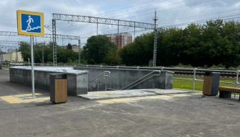 Переход через пути МЦД-2 в Щербинке построили с применением технологии микротоннелирования