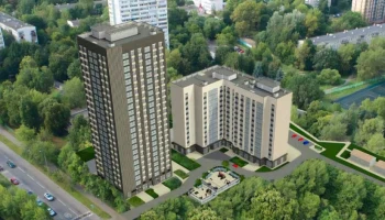 Завершается монтаж фасадов новостройки по реновации в районе Зюзино