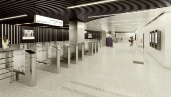 Монолитные конструкции вестибюлей станции метро «Народное Ополчение» почти готовы