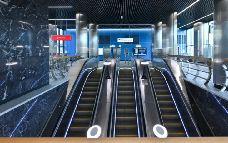 На новом участке Троицкой линии метро организованы три пересадки