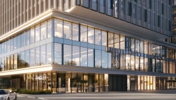 Архитектурная подсветка украсит офисный квартал в районе Обручевский