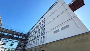 Строящееся общежитие для кампуса в Калининграде готово на 70%