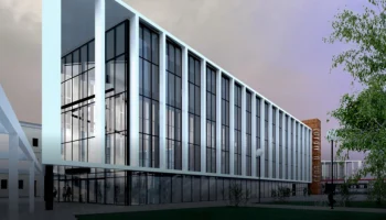 Завершен монтаж лифтов и кровли южного вестибюля остановочного пункта Серп и Молот