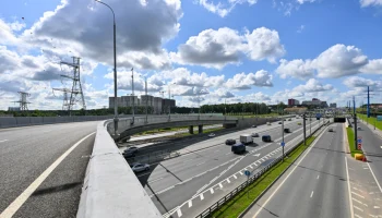 Около 3 км дорог построят при возведении путепровода на севере столицы
