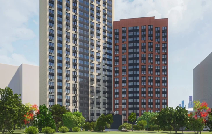 Началась разработка котлована для строительства дома по реновации в районе Коптево Началась разработка котлована для строительства дома по реновации в районе Коптево