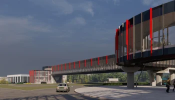 Надземный переход возведут у метро «Корниловская» в ходе благоустройства