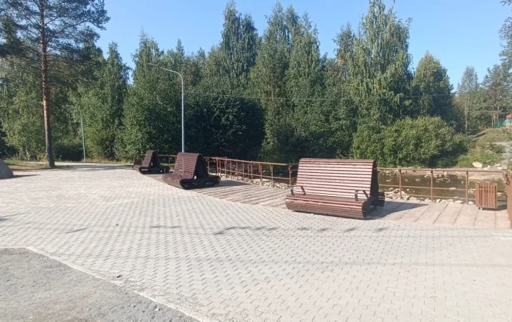 В столице Карелии продолжается благоустройство парков и скверов