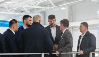Первый замминистра Александр Ломакин посетил инфраструктурные объекты Липецкой области, строящиеся в рамках нацпроекта «Инфраструктура для жизни»