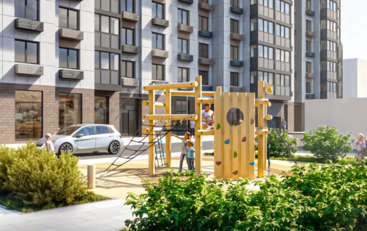 Началось сооружение надземной части дома по реновации на 196 квартир в районе Алексеевский