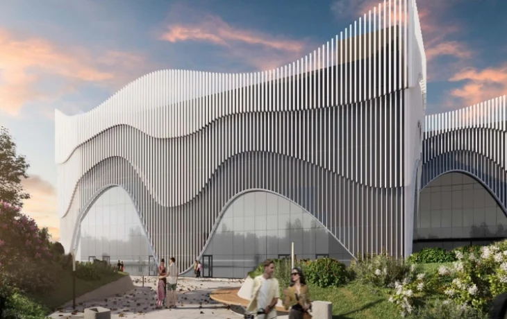 Торговый центр с волнообразным фасадом появится в районе Косино-Ухтомский
