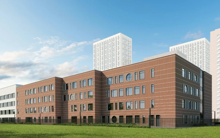 Сергей Собянин: школа на 1000 мест строится в Очаково-Матвеевском