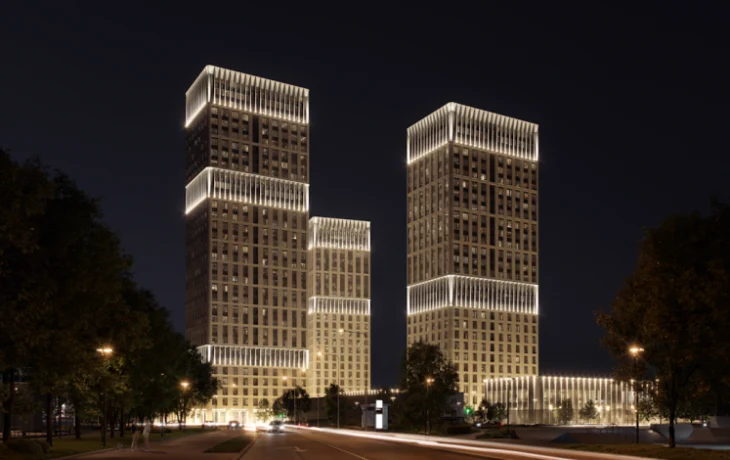 «Корона из света» украсит жилой комплекс в Сокольниках «Корона из света» украсит жилой комплекс в Сокольниках