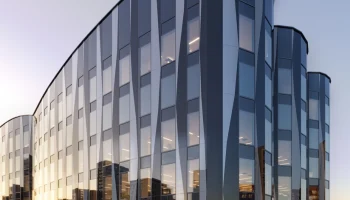 Бизнес-центр в виде развевающихся парусов построят на Озёрной улице