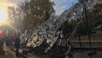 Крым стал площадкой для торжественного открытия обновленного арт-объекта Время России