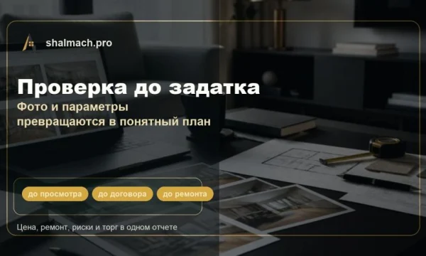 Шалаш помогает увидеть реальную экономику квартиры до покупки